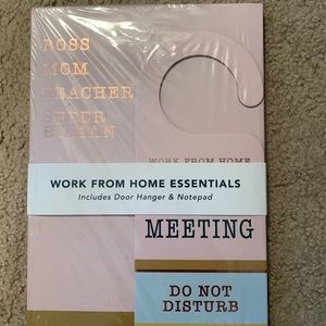 Work from home notepad